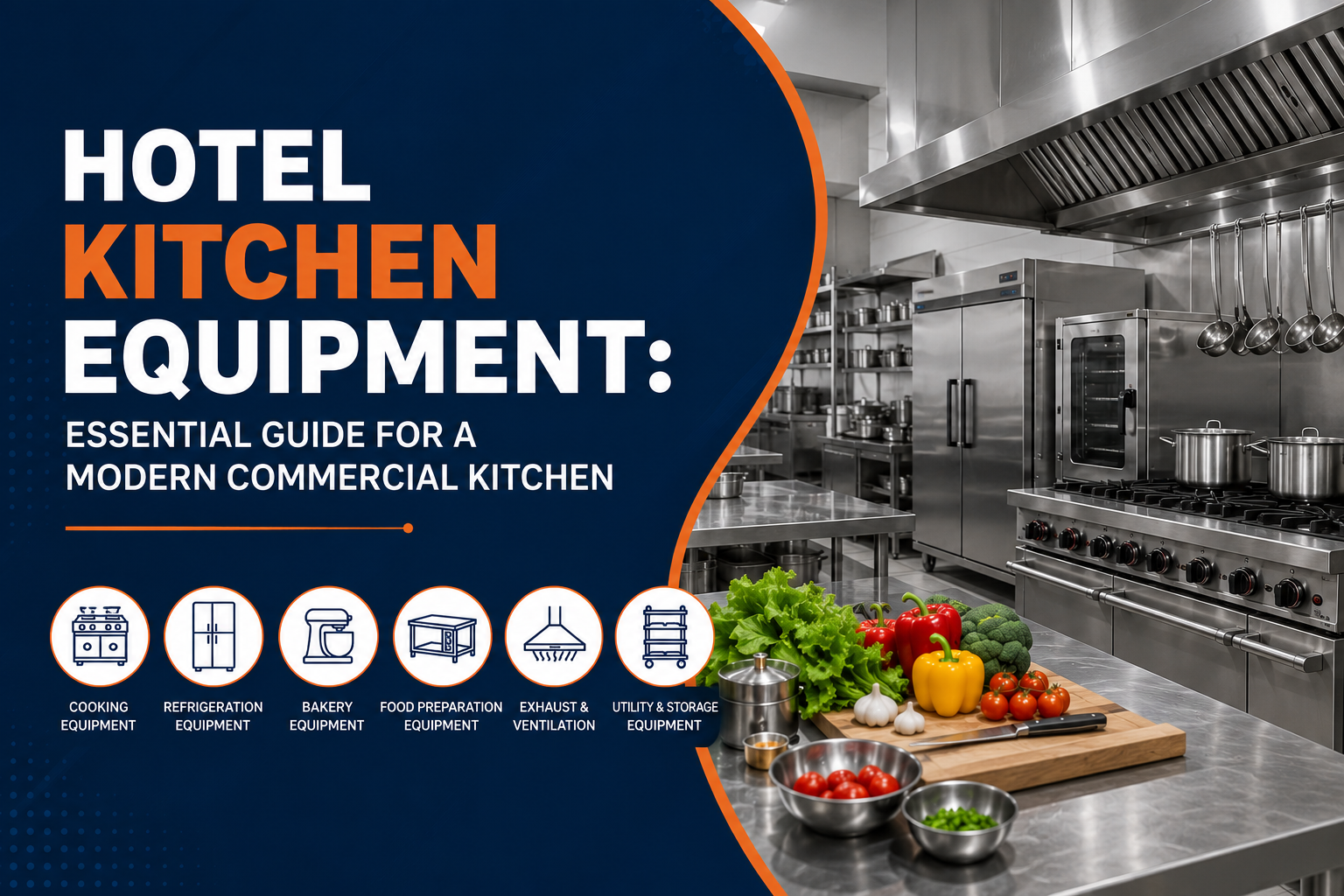 Hotel Kitchen Equipment: Essential Guide for a Modern Commercial Kitchen