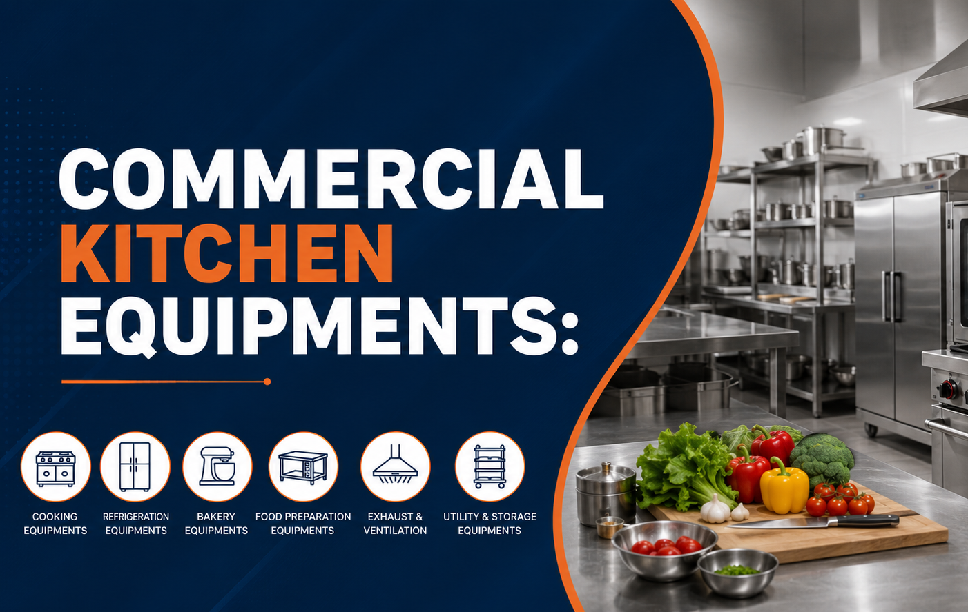 Commercial Kitchen Equipments: Complete Guide