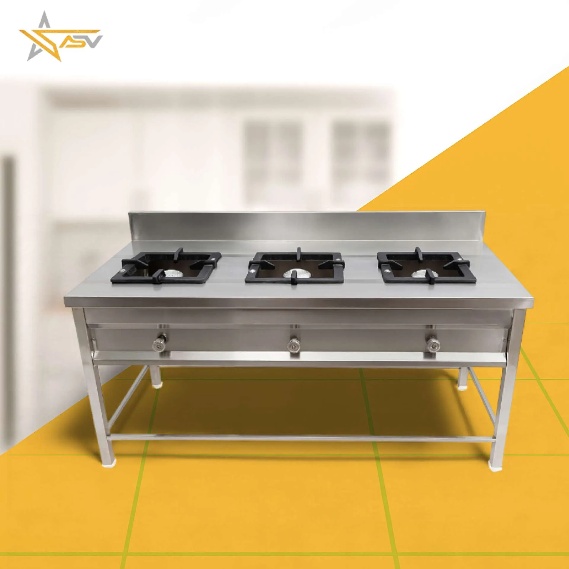 THREE BURNER